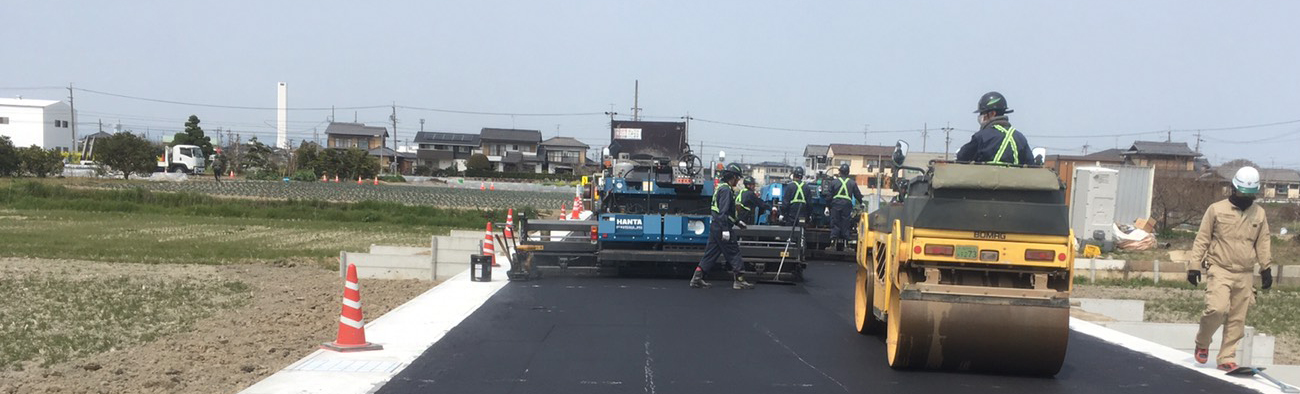 民間駐車場舗装工事